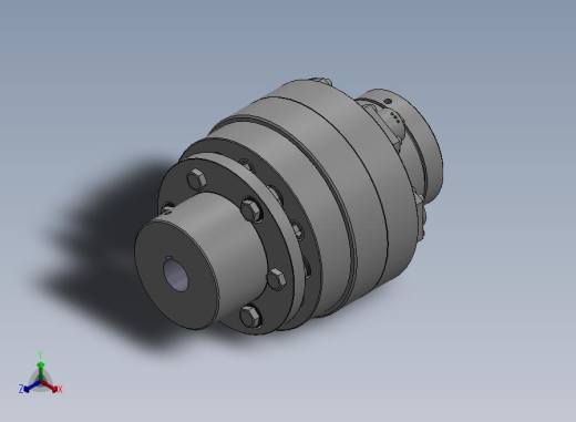 DSM + GTR：模块化扭矩限制器带爪形联轴器-0_dsm_d40-a1_3md___gtr_s_gr_7_d38-a1正等轴测缩略图