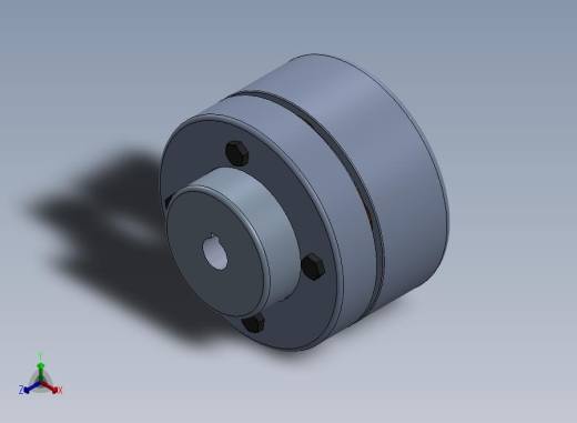 Eflex-RSA联轴器-2112ra04ko-15-15正等轴测缩略图