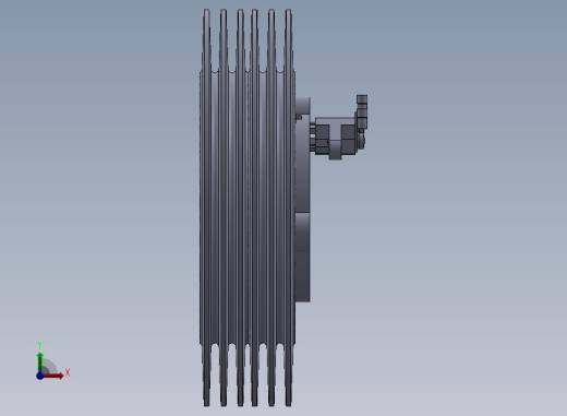 EMP离合器 - 带散热器的通孔__ERAT 120-me321600-00前视缩略图
