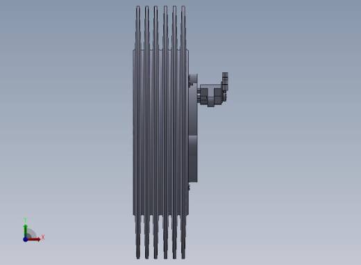 EMP离合器 - 带散热器的通孔__ERAT 350-me322000-00前视缩略图