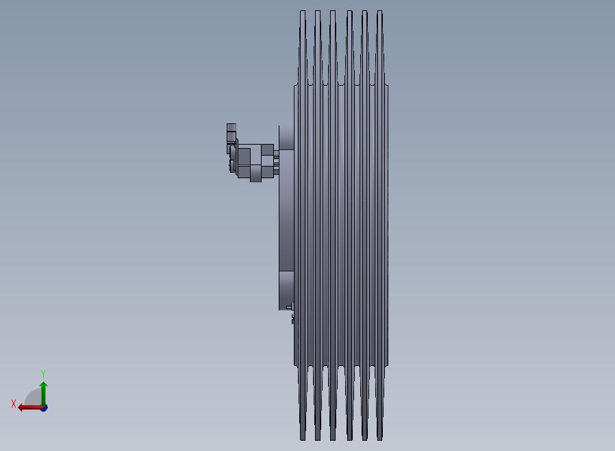 EMP离合器 - 带散热器的通孔__ERAT 350-me322000-00