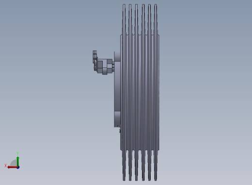 EMP离合器 - 带散热器的通孔__ERAT 350-me322000-00后视缩略图