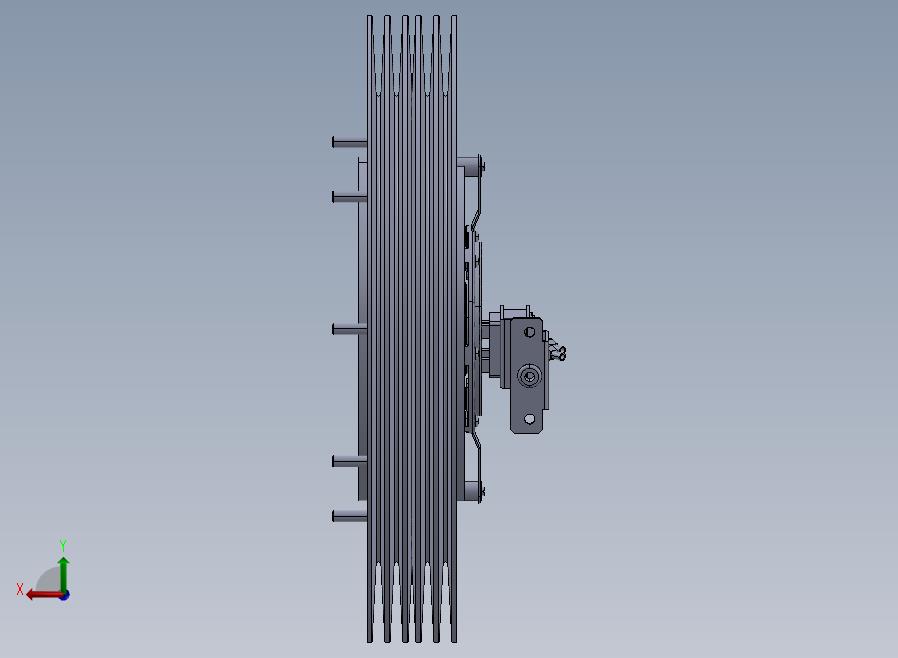 EMP离合器 - 带散热器的通孔__ERAT 1200-me322800-00