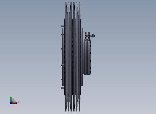 EMP离合器 - 带散热器的通孔__ERAT 3500-me126454-00前视缩略图