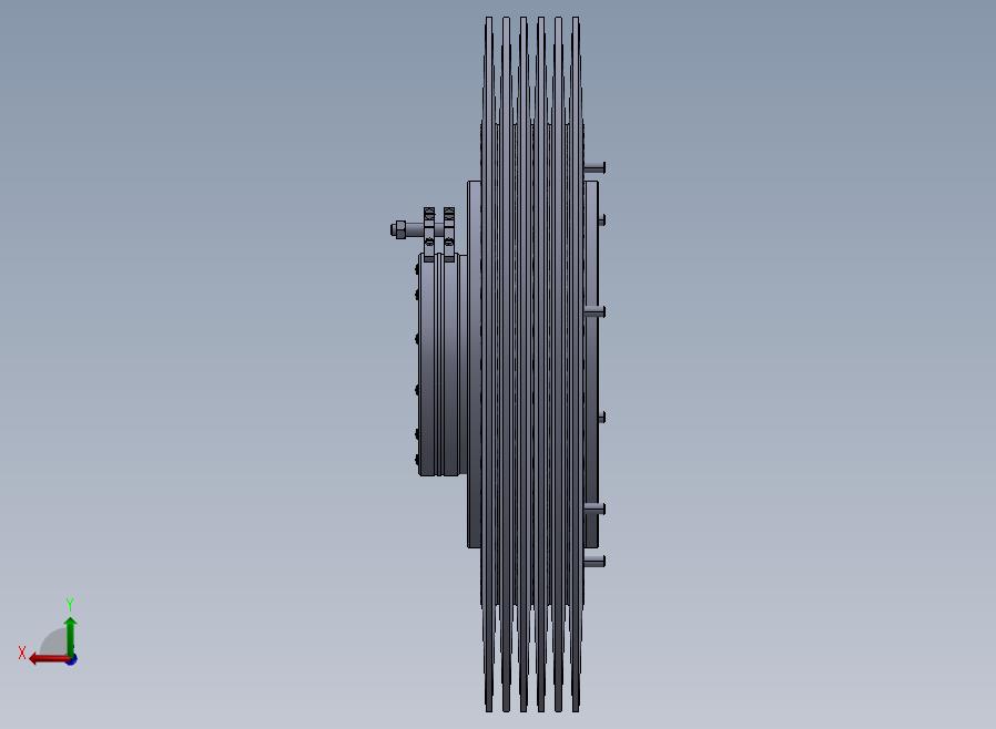 EMP离合器 - 带散热器的通孔__ERAT 3500-me126454-00