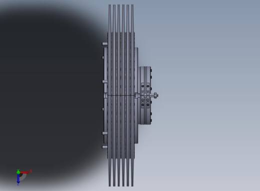 EMP离合器 - 带散热器的通孔__ERAT 3500-me126454-00俯视缩略图