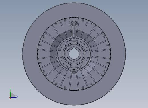 EMP离合器 - 带散热器的通孔__ERAT 5001-me330930-00左视缩略图