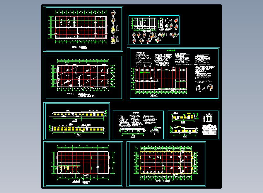 砖混结构车间建筑结构全套图纸