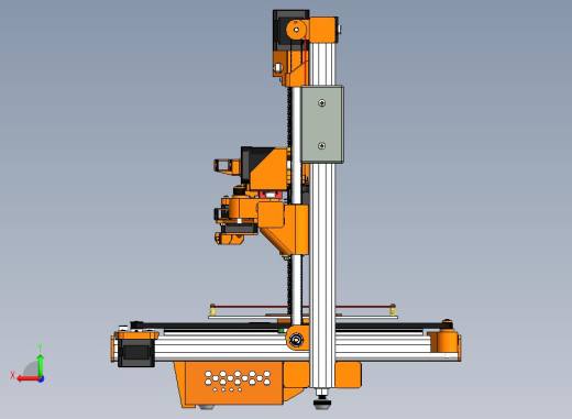 Squarebot+3D打印机（5版）后视缩略图
