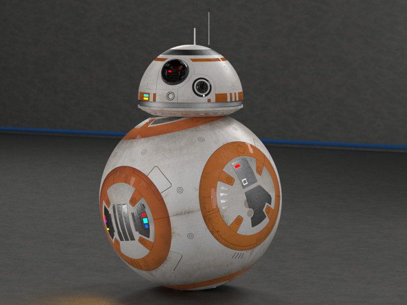 BB-8机器人+-+星球大战：原力觉醒（包括所有细节）