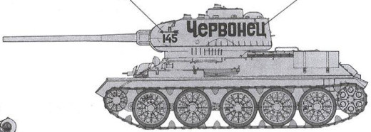 T34重型坦克简易模型缩略图