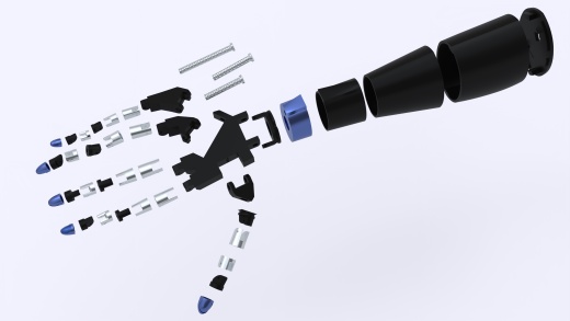 InMoov+Hand机械手-机器手臂 (1)缩略图