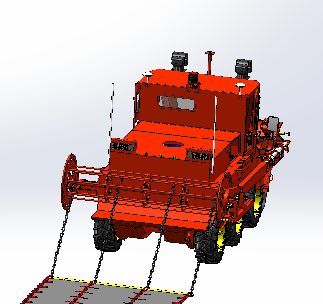 全地形六轮型山猫6×6草原灭火车