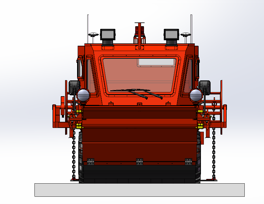 全地形六轮型山猫6×6草原灭火车