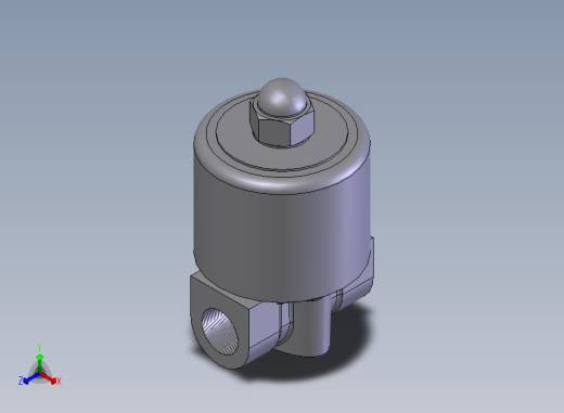 AirTAC电磁阀2W-025-08正等轴测缩略图