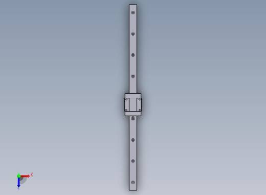 THK导轨RSR15VMUU+350LM俯视缩略图