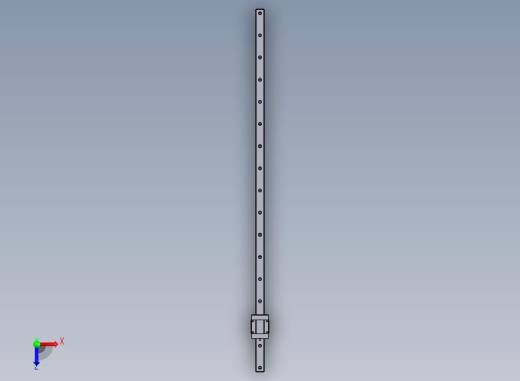 THK导轨RSR15VMUU+655LM俯视缩略图