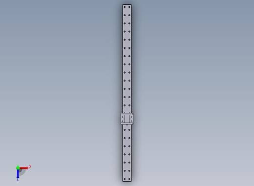 THK导轨RSR15WVMUU+865LM俯视缩略图