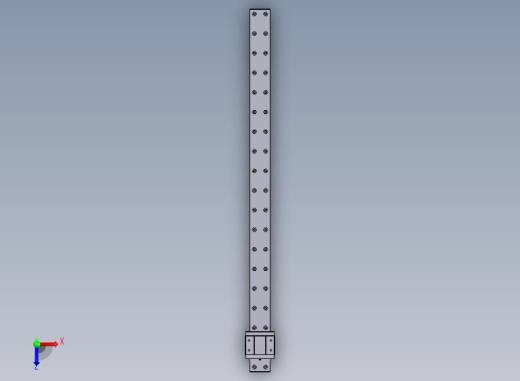 THK滑块RSR15WVMUU+740俯视缩略图