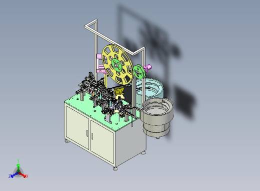 USB测插连接器自动机升级版正等轴测缩略图
