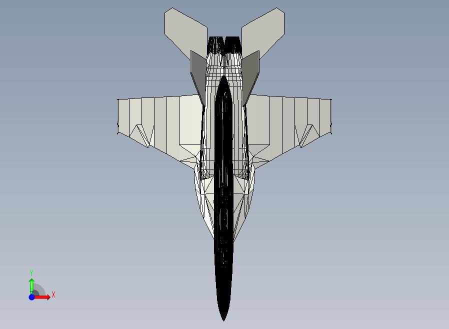 F18 飞机的 CFD 模拟