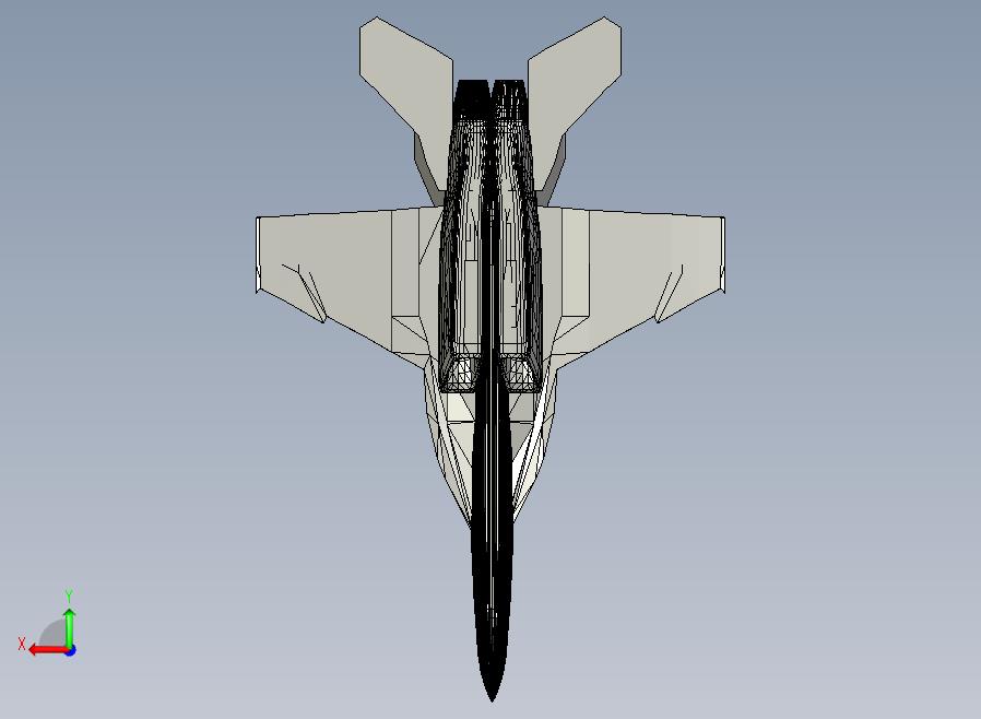 F18 飞机的 CFD 模拟