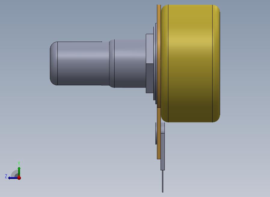 3D 电位计模型