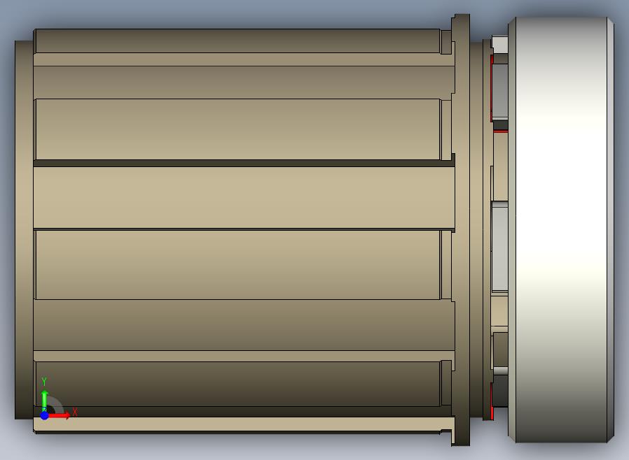 Vision Trimax 25 塔基，带 6 个棘爪