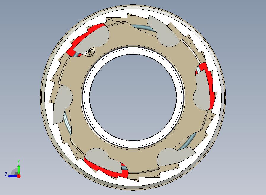 Vision Trimax 25 塔基，带 6 个棘爪