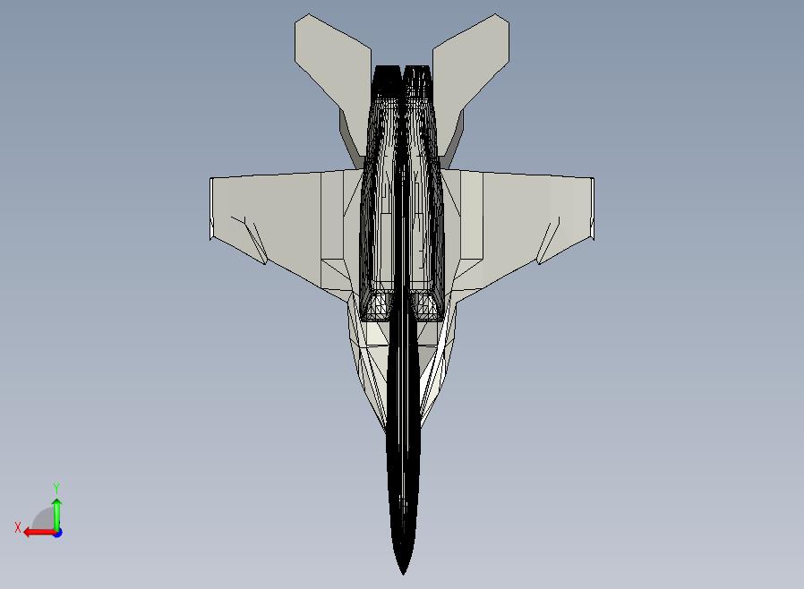 F18 喷气式飞机的 CFD 模拟