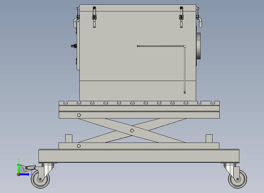升降移动平台总装