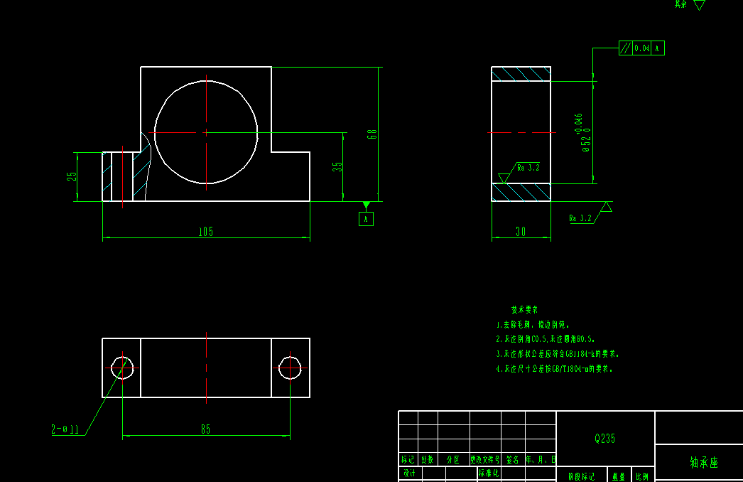 纸箱侧面贴标机CAD