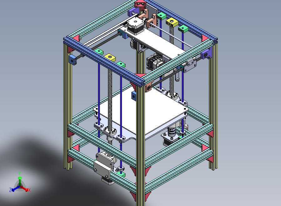 3D打印机设计图纸
