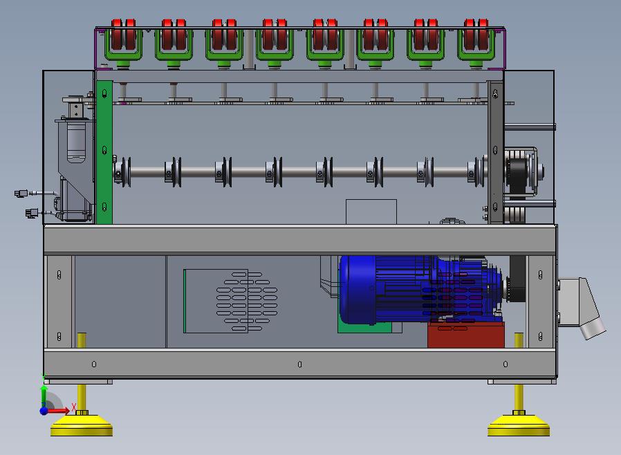 摆轮分拣机（生产项目全套图档sw+cad）