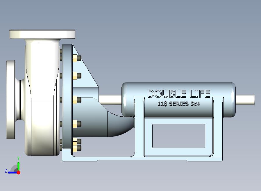 3X4 DOUBLELIFE 118 系列，8.5 叶轮泵