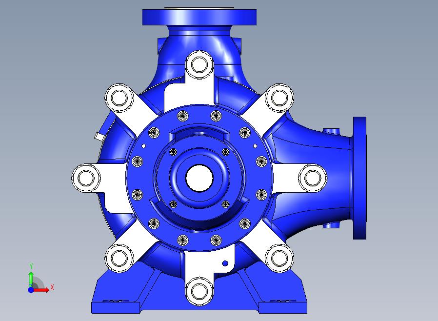 SULZER 环分段泵型号 MC 6 级