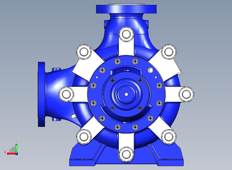 SULZER 环分段泵型号 MC 6 级