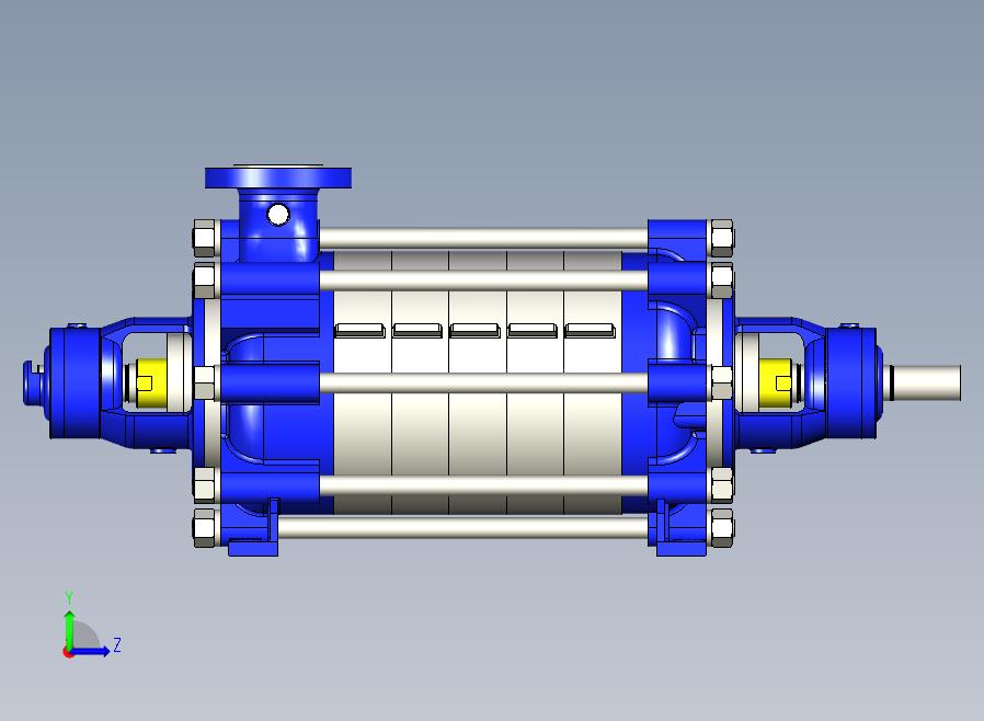 SULZER 环分段泵型号 MC 6 级