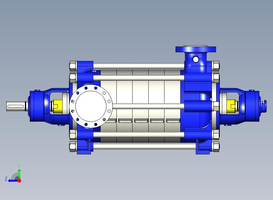 SULZER 环分段泵型号 MC 6 级