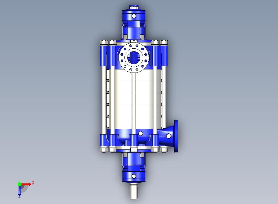 SULZER 环分段泵型号 MC 6 级