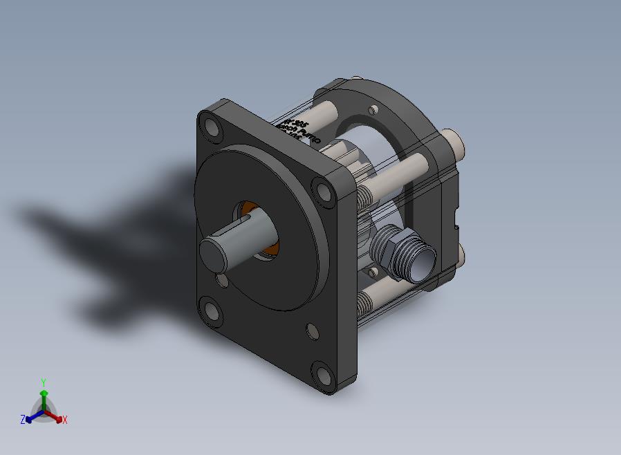 Solidworks 液压泵组件73