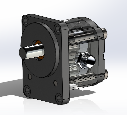 Solidworks 液压泵组件73