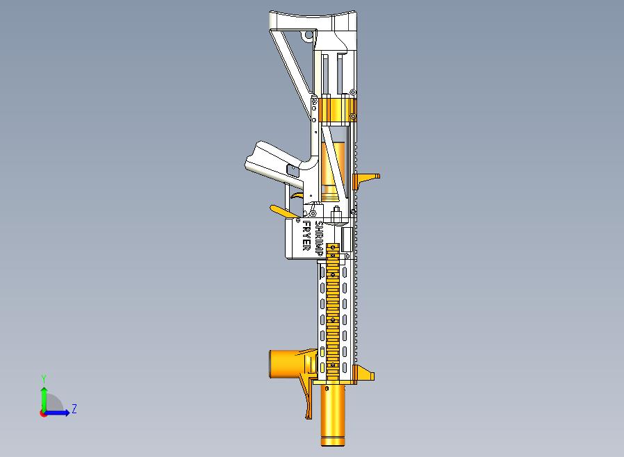 Shrimp Fryer Mk 1 - 高功率 Nerf 泡沫飞镖冲击波枪