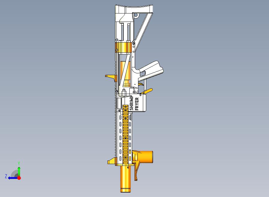 Shrimp Fryer Mk 1 - 高功率 Nerf 泡沫飞镖冲击波枪