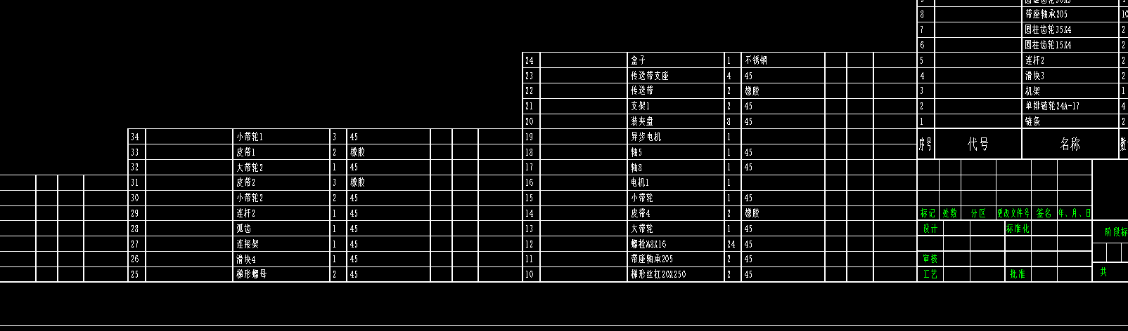 山楂去核切片机CAD