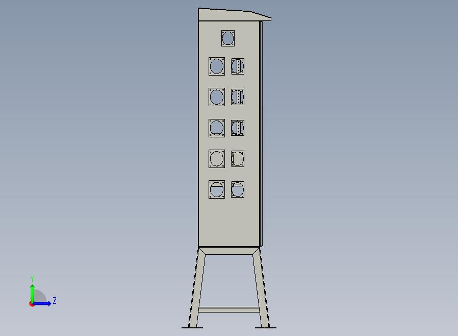 1400x800x400 Socket Panel户外电柜