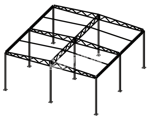 帐篷建筑钢结构