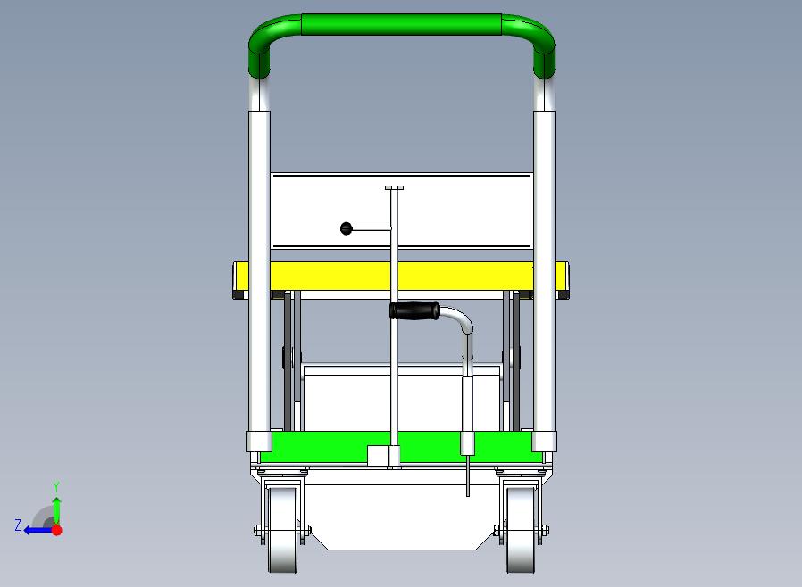 模具运输车3D数模图纸 UG设计