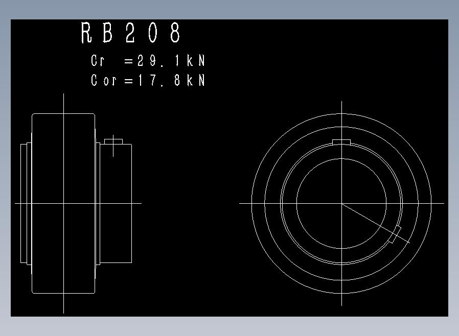 带座轴承 RB