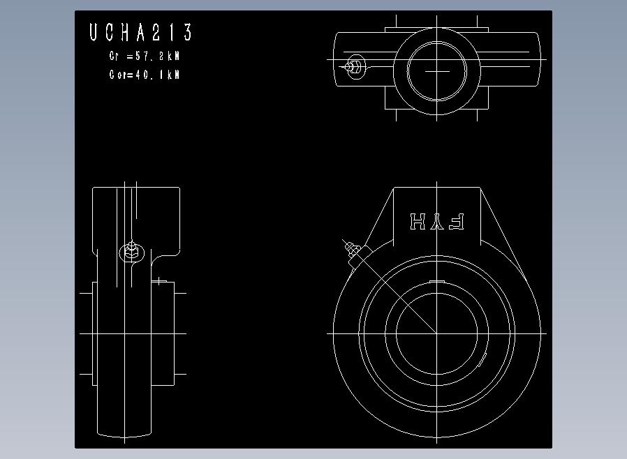 带座轴承 UCHA